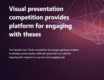 Visual presentation competition provides platform for engaging with theses