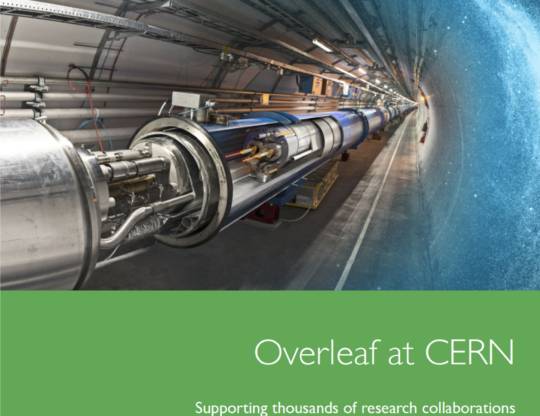 Overleaf at CERN