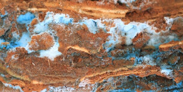 Alumogel mineral texture