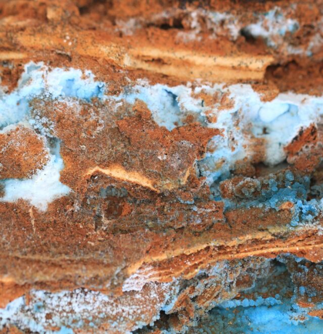 Alumogel mineral texture