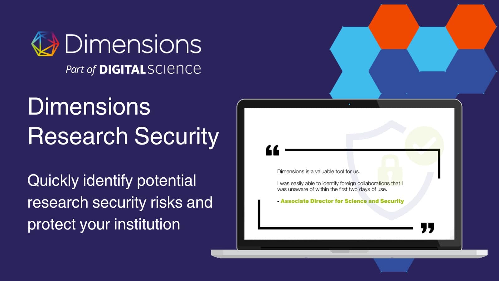 Dimensions shines a spotlight on research security - Digital Science