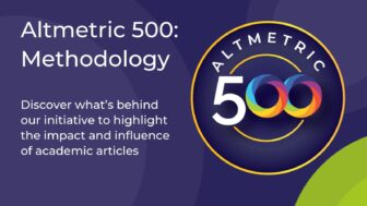 Altmetric 500: Methodology graphic